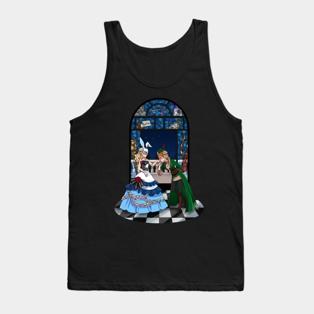 Alice & Robin (Cutout / Bright ver.) Tank Top by artsy_alice